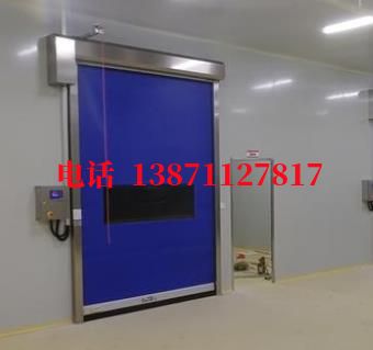 阜城拉链密封快速卷帘门